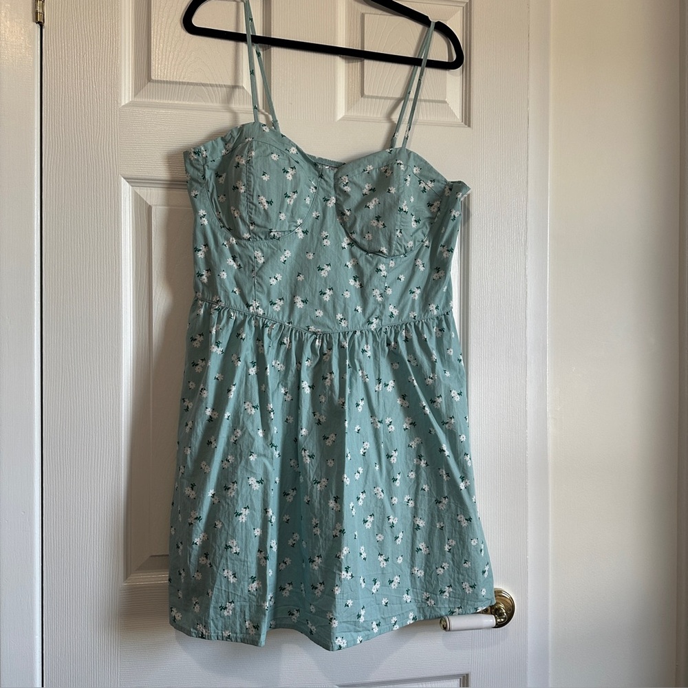 No Boundaries Poplin Dress, Women Teal Haze Size XXXL nwot - Picture 5 of 8